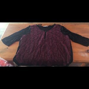 Maurices 3/4 sleeve shirt